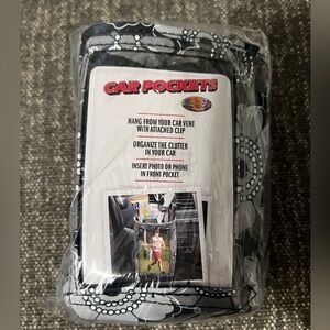 NWT Charm 14 Car Pocket Pretty Poppies